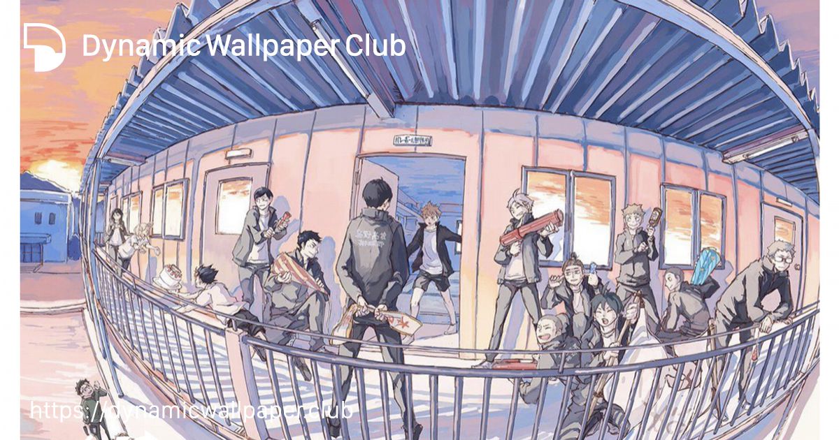 Anime Haikyuu - Dynamic Wallpaper Club