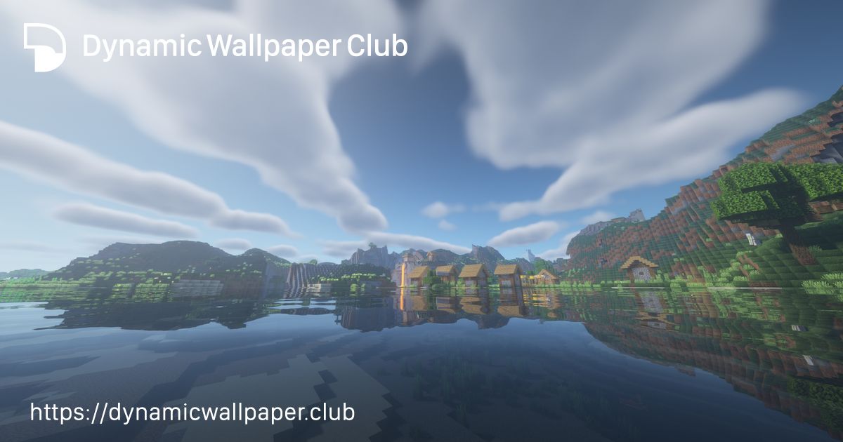 Minecraft Village - Dynamic Wallpaper Club