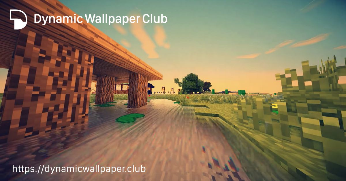 Minecraft day and night cycle - Dynamic Wallpaper Club
