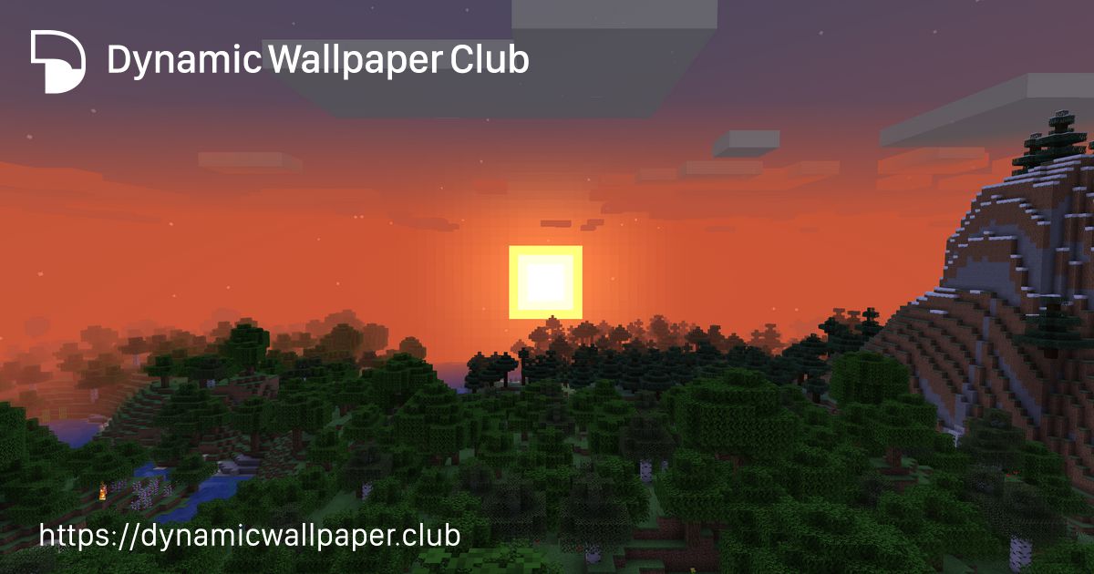 Minecraft V2 - Dynamic Wallpaper Club