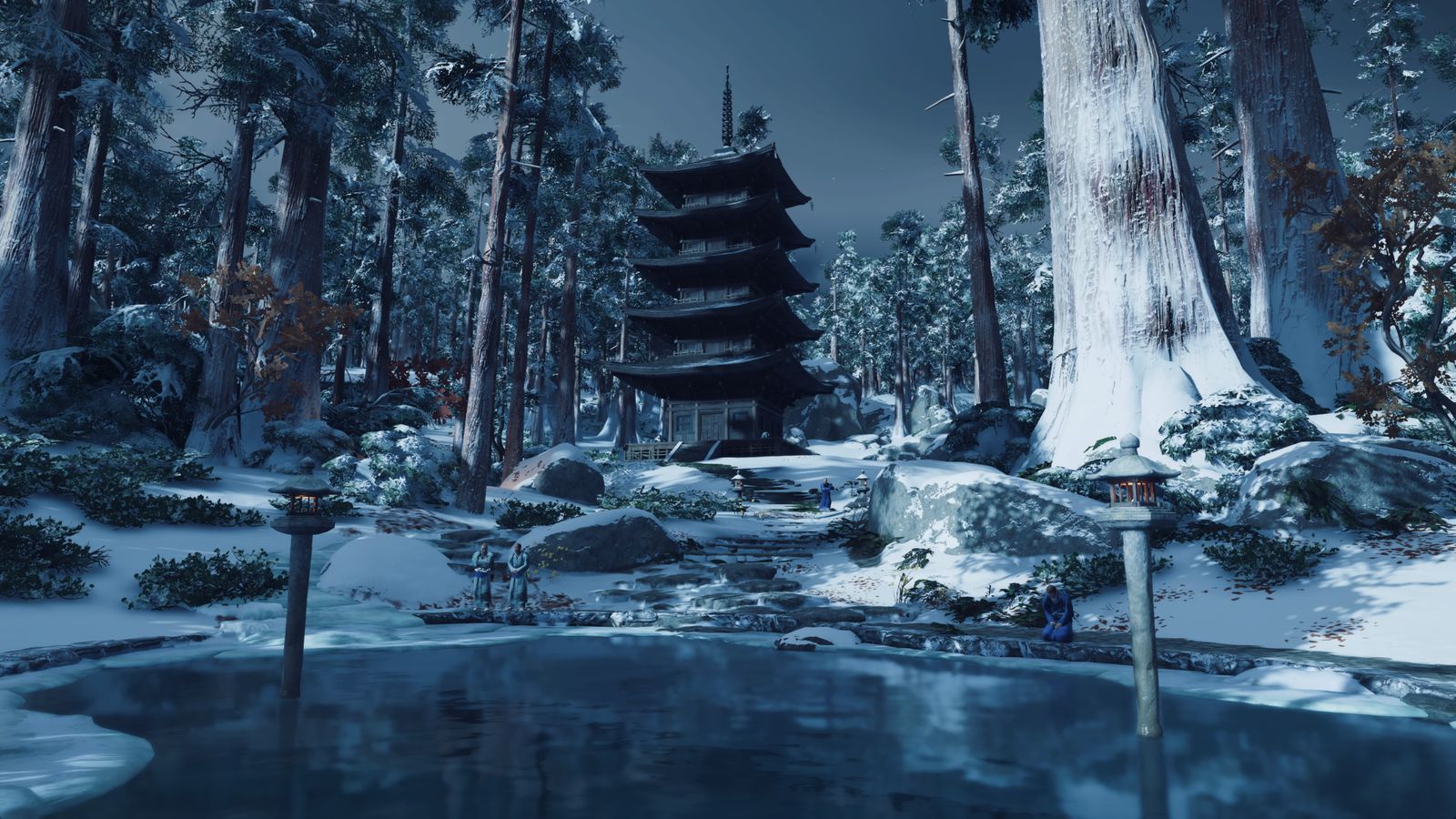 Ghost of Tsushima Jogaku Temple Dynamic Wallpaper Club
