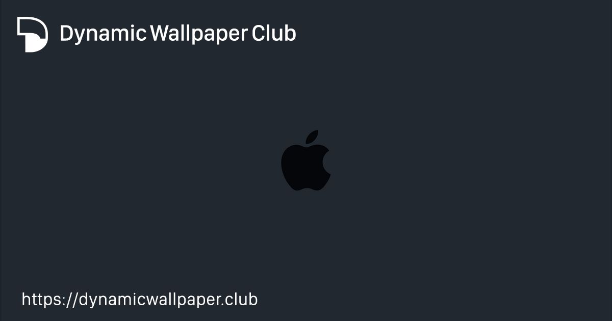Slated Apple Dynamic Wallpaper Club