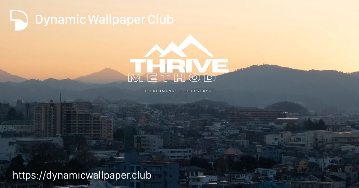 Thrive - Dynamic Wallpaper Club