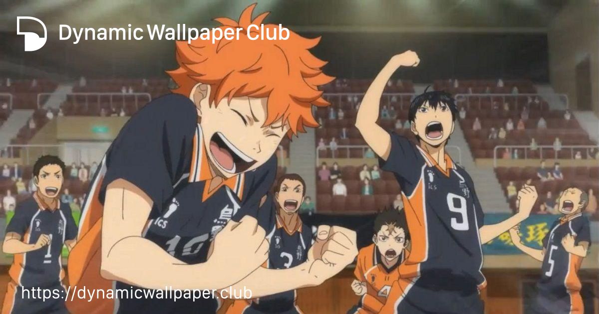 haikyuu - Dynamic Wallpaper Club