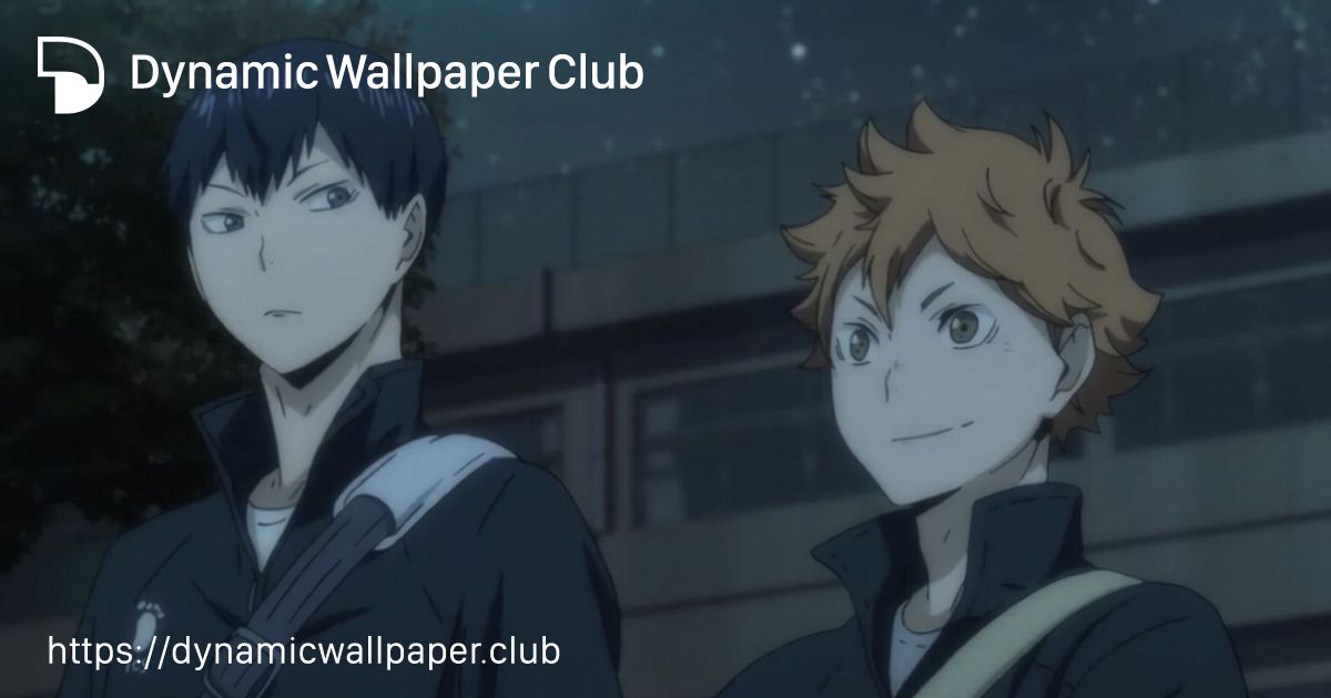 Haikyuu - Dynamic Wallpaper Club