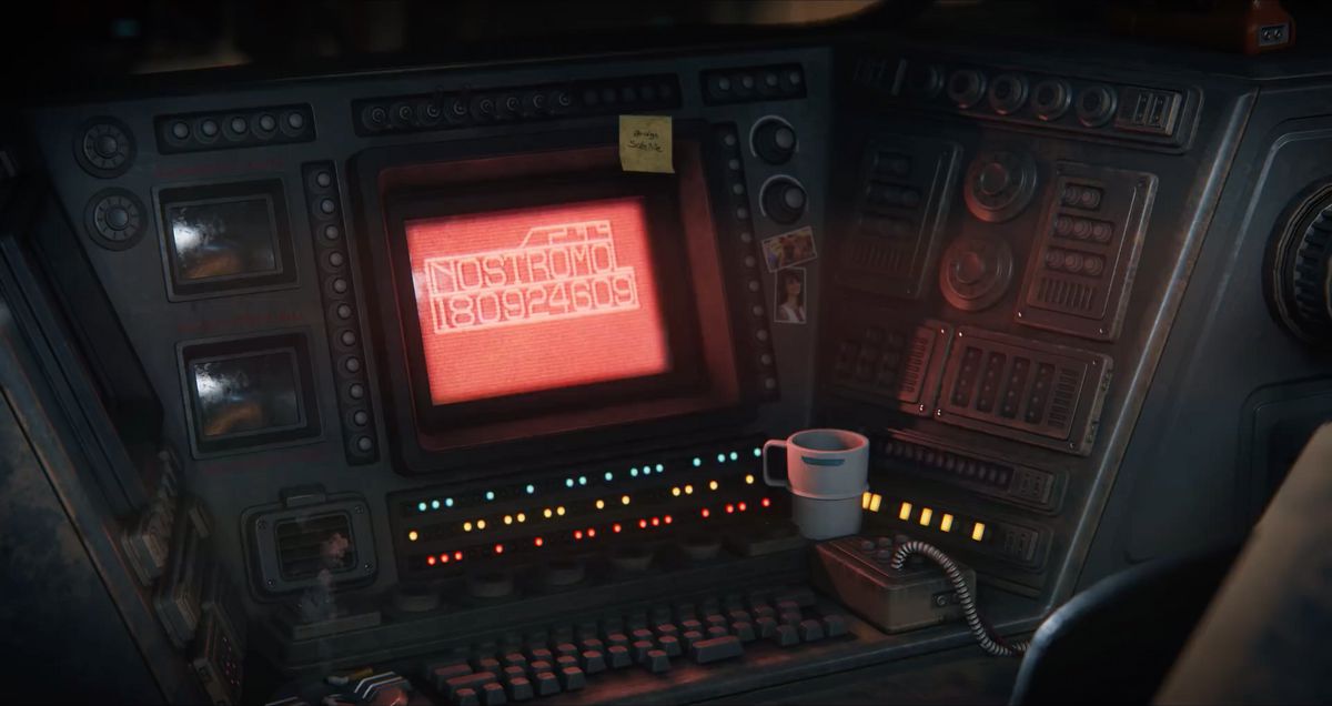 Nostromo Console (1920x1080) - Dynamic Wallpaper Club