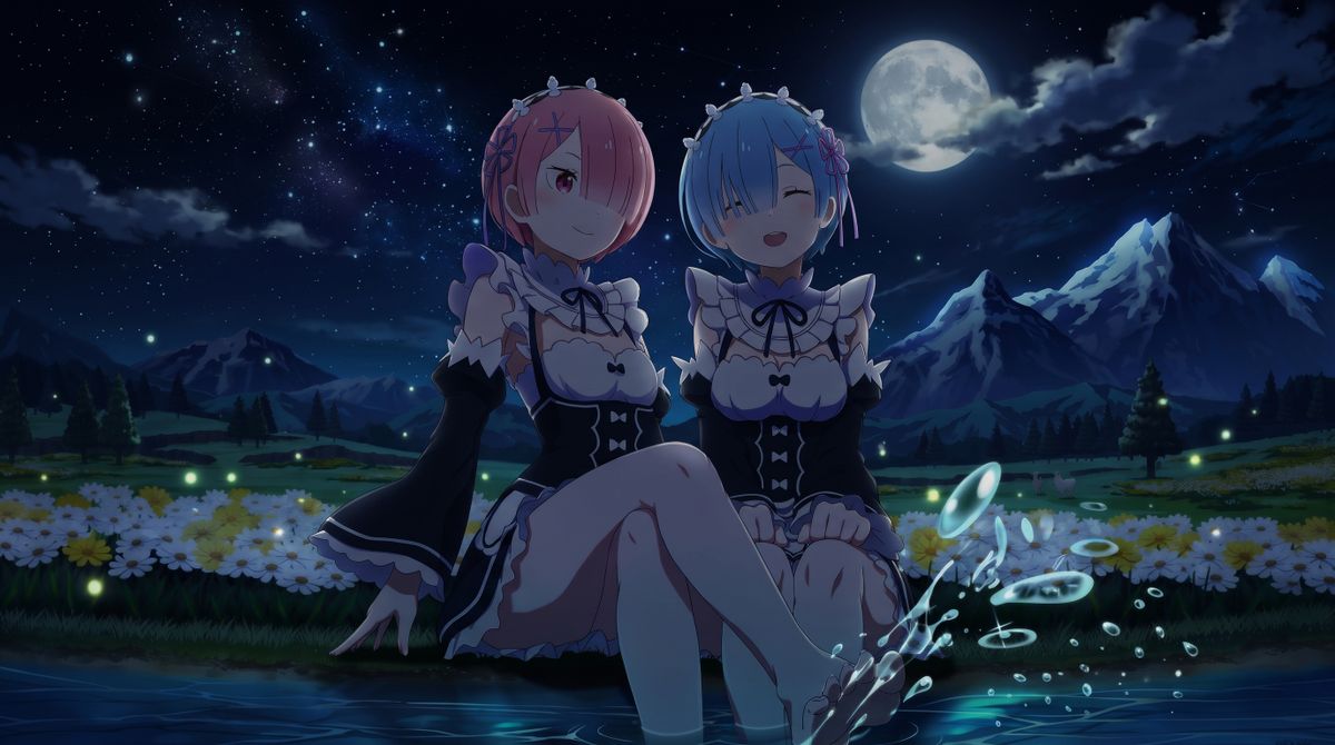 Ram and Rem - Dynamic Wallpaper Club