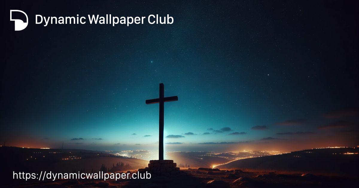 Cross on the Mount - Dynamic Wallpaper Club