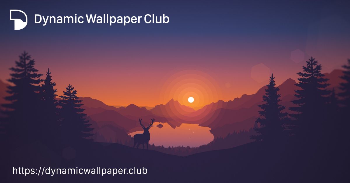 Deer Lake Dynamic Wallpaper Club