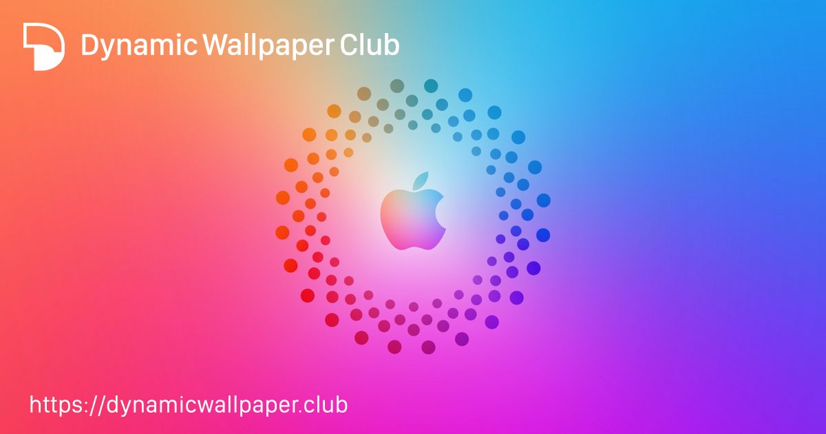 Apple 2 0700 1900 Dynamic Wallpaper Club
