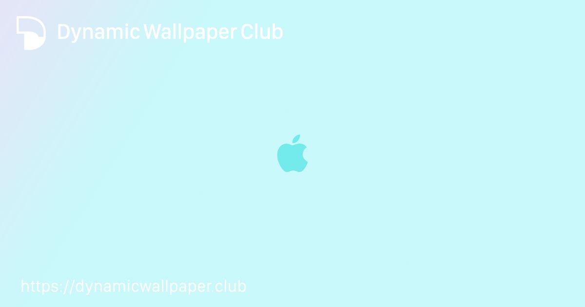 Apple Dynamic Wallpaper Club