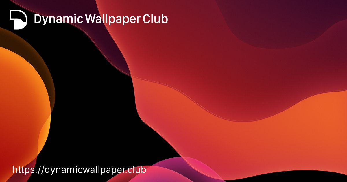 iOS 13 (Red) - Dynamic Wallpaper Club