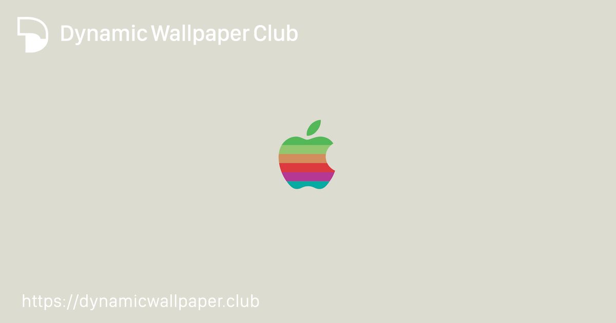 Apple Dynamic Wallpaper Club