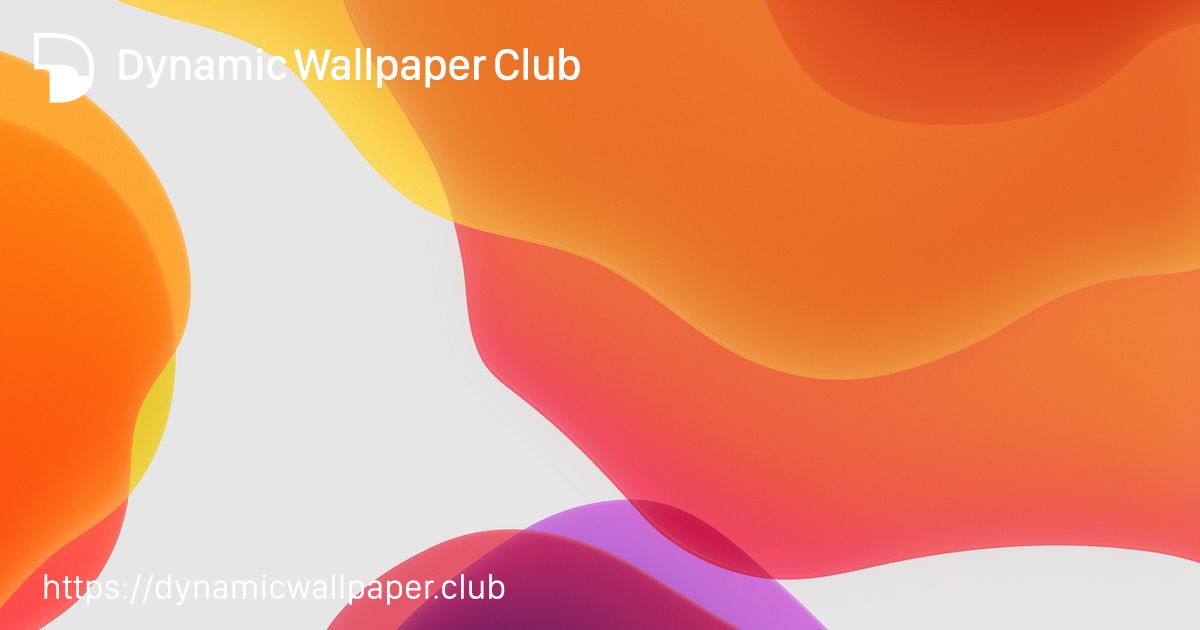 iOS 13 - Dynamic Wallpaper Club