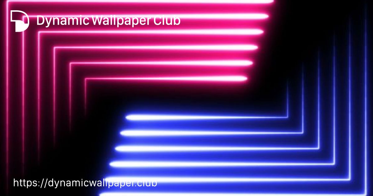 Neon Frame - Dynamic Wallpaper Club
