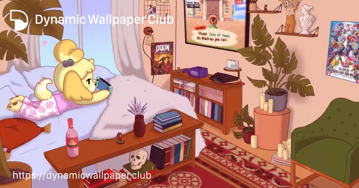 animal crossing Dynamic Wallpaper Club